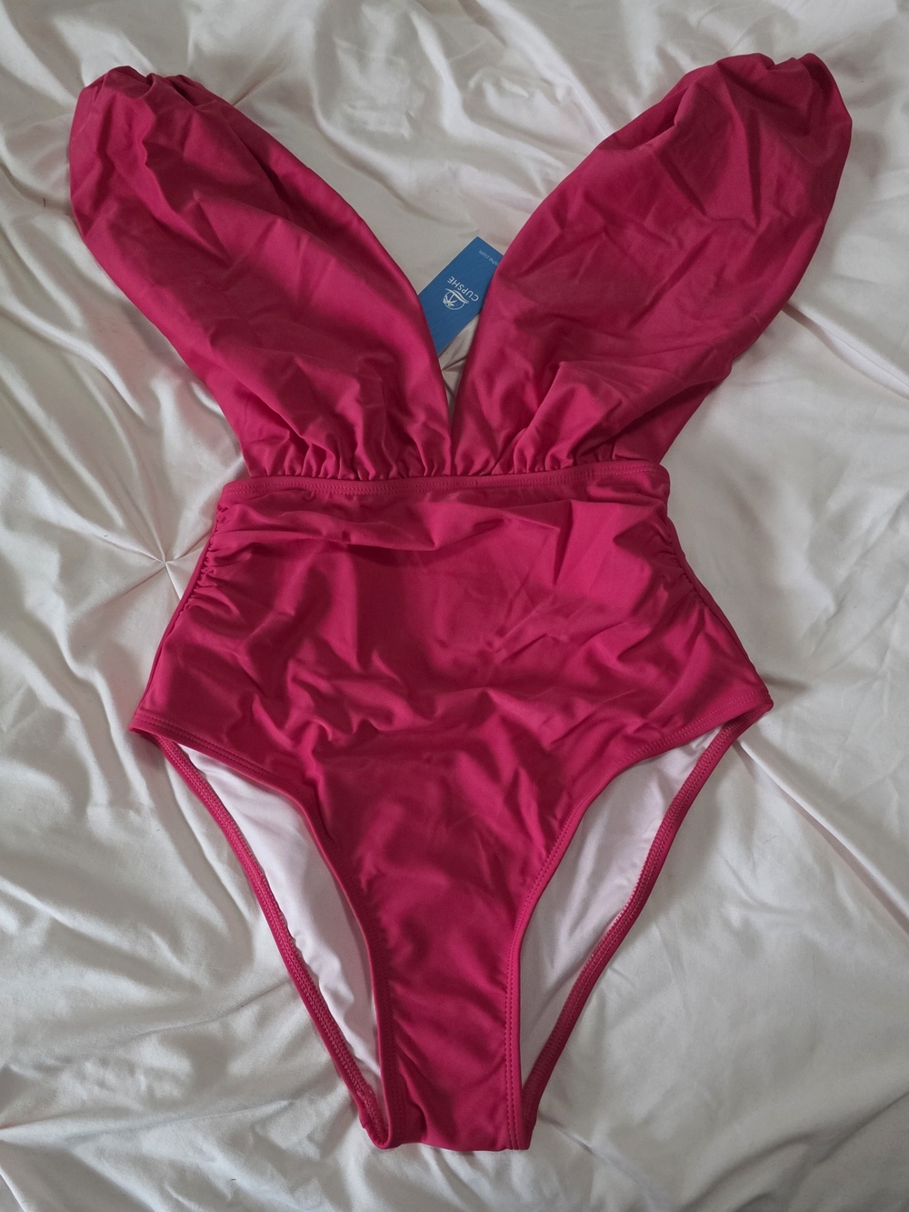 Hot Pink One-Piece Swimsuit